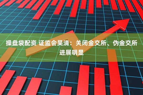 操盘袋配资 证监会吴清：关闭金交所、伪金交所进展明显